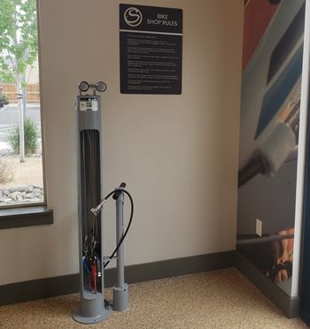 Bike repair station